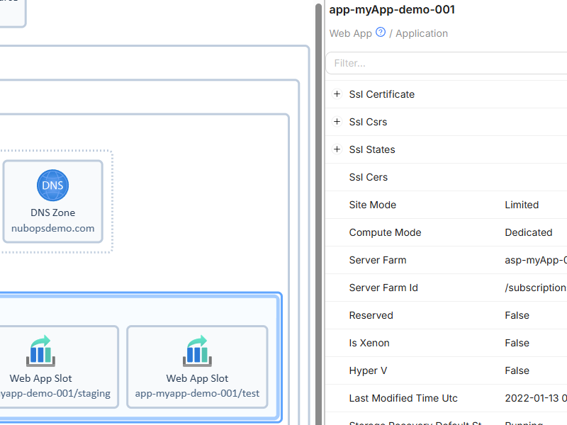 Resource details screenshot