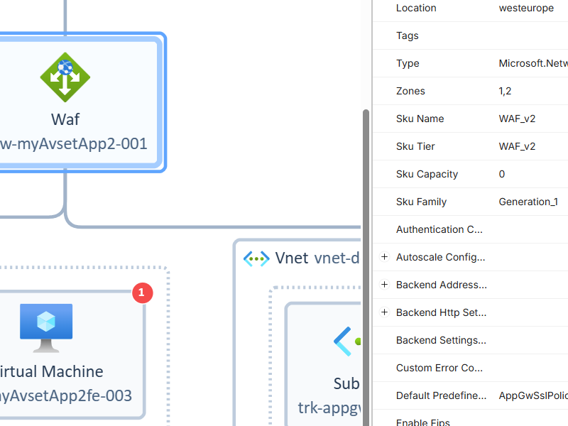 Critical infrastructure screenshot